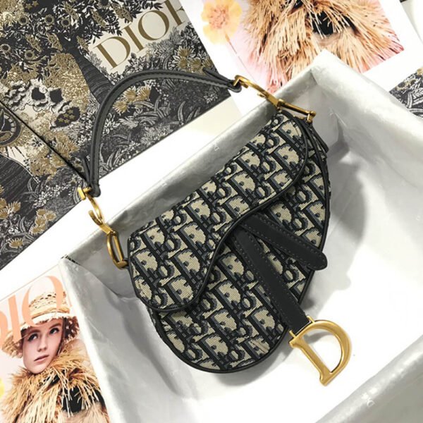 Dior MINI SADDLE BAG - Image 3