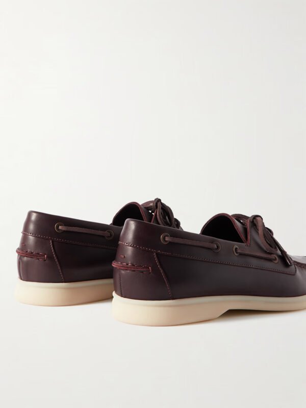 Leather Boat Shoes - Image 5