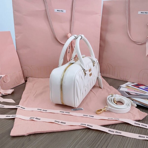 MIUMIU Large Arcadie matelasse nappa Bag(HIGH-END GRADE) - Image 4