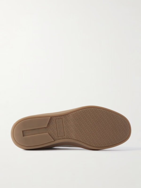 Tennis Walk Leather-Trimmed Suede Sneakers - Image 5