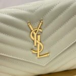 YSL classic cassandre chain wallet in grain de poudre leather - Image 7