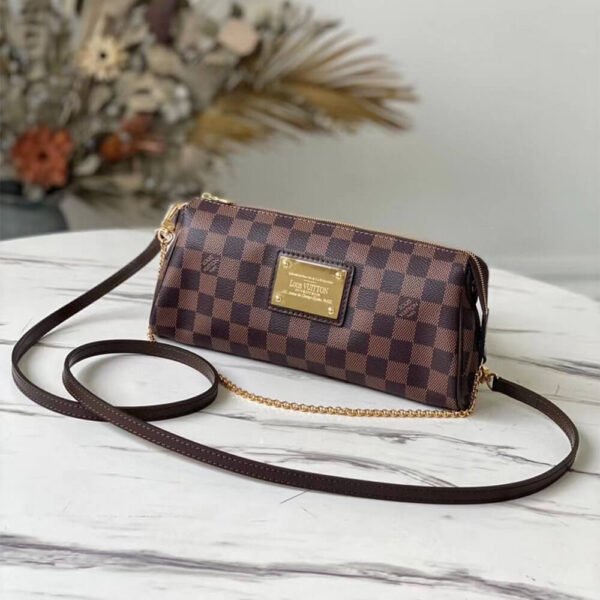 LV Eva Clutch Shoulder Bag 2 Way Bag - Image 3
