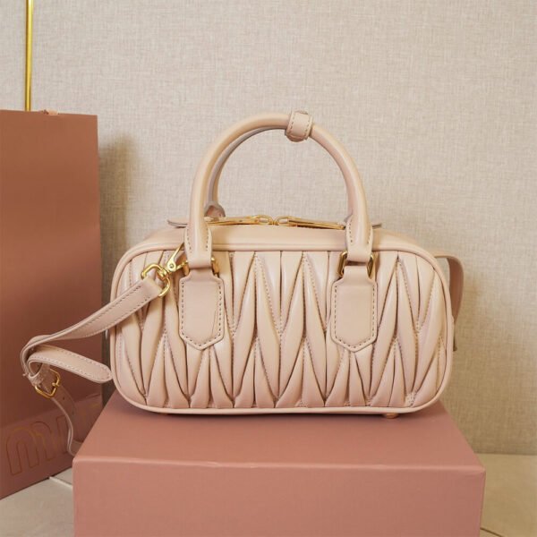 MIUMIU Medium Arcadie matelasse nappa Bag(HIGH-END GRADE) - Image 5
