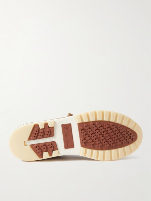 360 Flexy Leather-Trimmed Knitted Wish® Wool Sneakers - Image 6