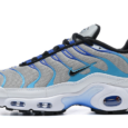 Blue With Grey Stripes