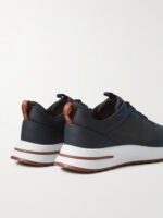 Weekend Walk Leather-Trimmed Mesh Sneakers - Image 6