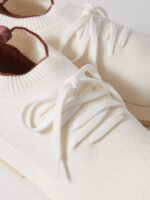 360 Flexy Leather-Trimmed Knitted Wish® Wool Sneakers - Image 10