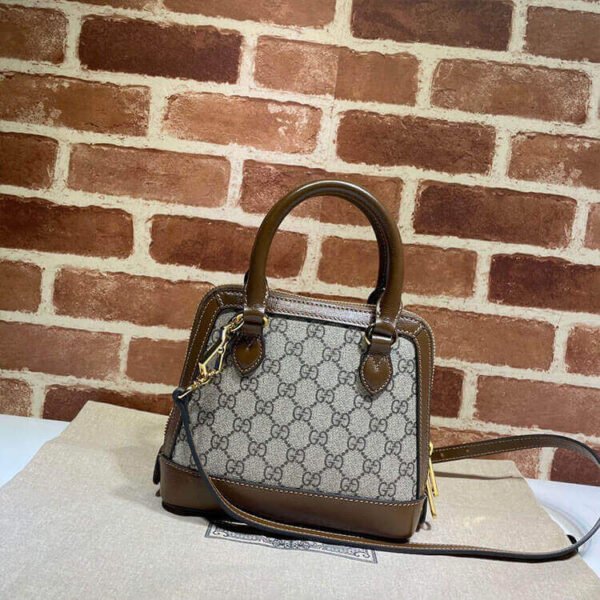 Gucci Horsebit 1955 Mini Top Handle Bag - Image 5