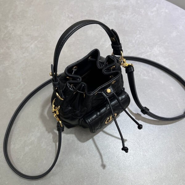 Dior Caro Nano Bucket Bag(HIGH-END GRADE) - Image 6