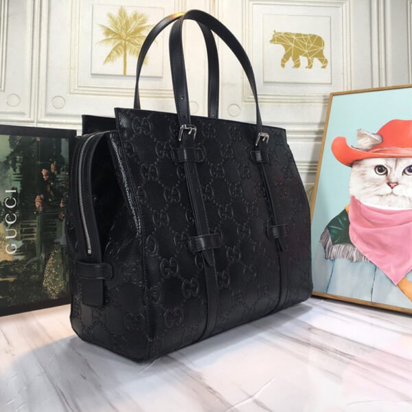 GG embossed tote bag - Image 4