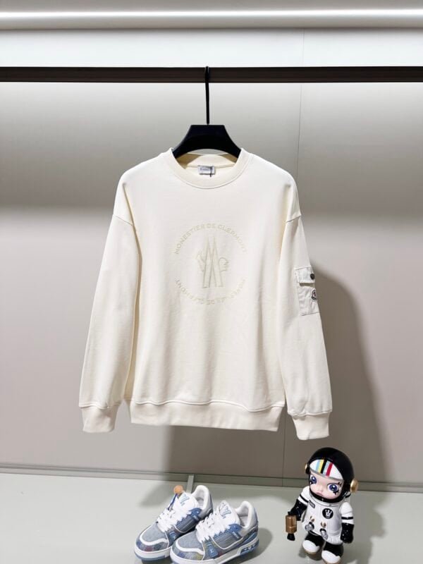 Premium Cotton Letter Logo Sweatshirt - Image 2