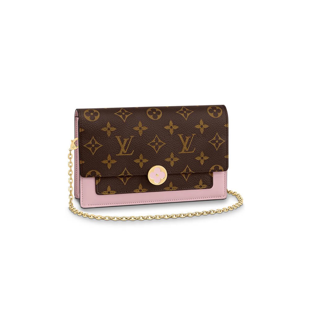 df9d4178b2fb209de6cb7a5308d869c7.jpeg Louis Vuitton FLORE CHAIN WALLET - Image 1