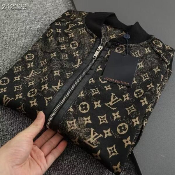 All-Over Monogram Jacquard Jacket - Image 5