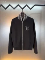 Embroidered Logo Sweater Jacket - Image 2