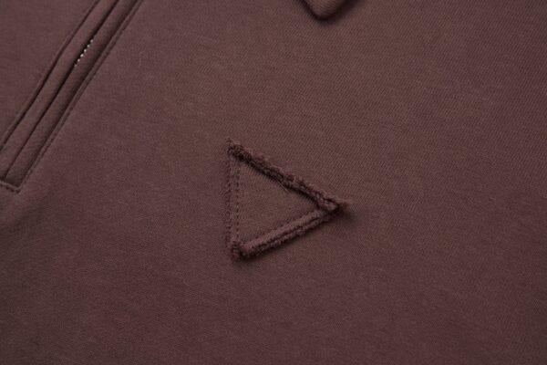 Men’s & Women’s Luxury Sweatshirt with Triangular Patch Design - Image 5