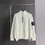 Thickened Zipper Knit Cardigan - Image 7