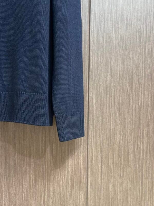 Jacquard Wool Knit Sweater – Fall/Winter Collection - Image 7