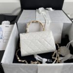 CHANEL Mini Flap Bag with Top Handle - Image 4