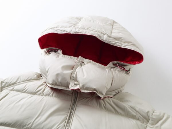Premium Down Jacket with Detachable Hood - Image 4