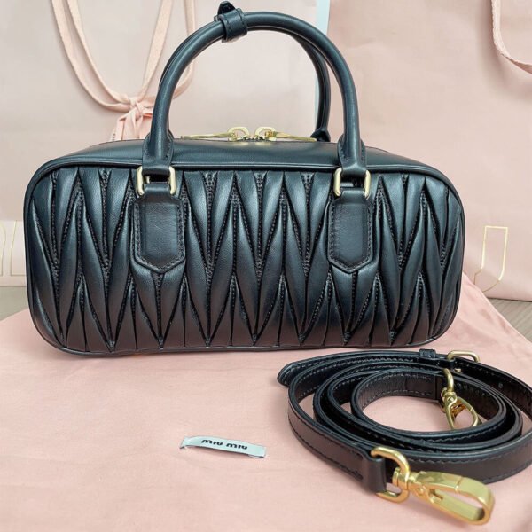 MIUMIU Large Arcadie matelasse nappa Bag(HIGH-END GRADE) - Image 5