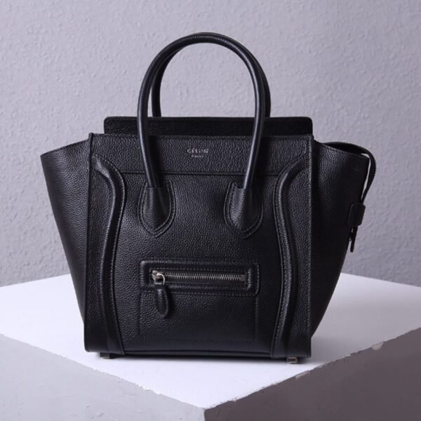 CELINE MICRO LUGGAGE HANDBAG IN CALFSKIN - Image 3