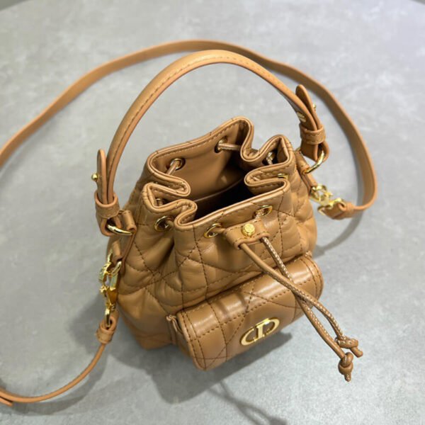 Dior Caro Nano Bucket Bag(HIGH-END GRADE) - Image 6