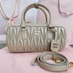 MIUMIU Large Arcadie matelasse nappa Bag(HIGH-END GRADE) - Image 3