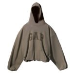 YZY GAP Hoodies Brown - Image 2