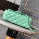 Chanel Mini Flap Bag with Top Handle(HIGH-END GRADE) - Image 9