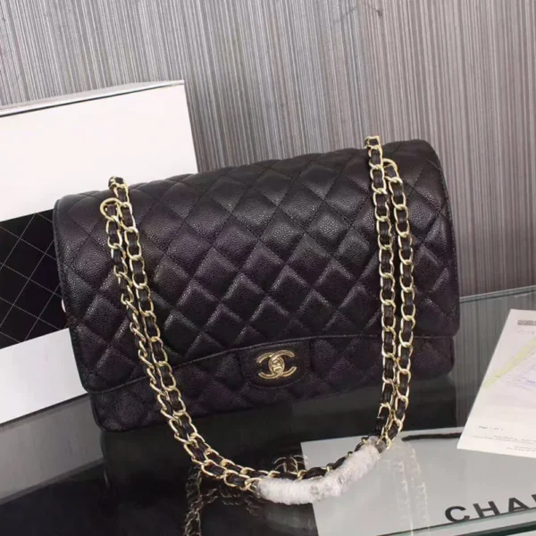 CHANEL Classic Maxi Handbag - Image 3