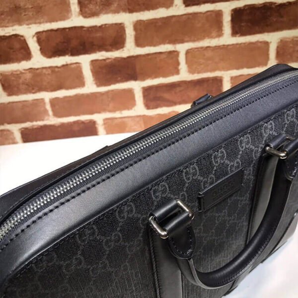 Gucci GG Black Briefcase - Image 7