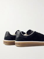 Tennis Walk Leather-Trimmed Suede Sneakers - Image 6