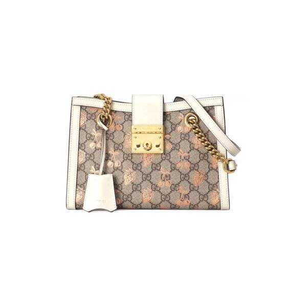 GG Padlock small berry tote bag - Image 2