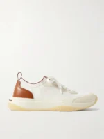 410 LP Walk Leather-Trimmed Wish® Wool Sneakers - Image 3
