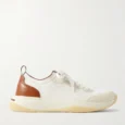 410 LP Walk Leather-Trimmed Wish® Wool Sneakers