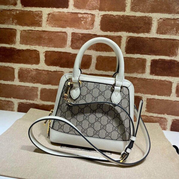 Gucci Horsebit 1955 Mini Top Handle Bag - Image 5