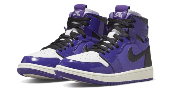 Zoom Air CMFT Court Purple Patent - Image 3