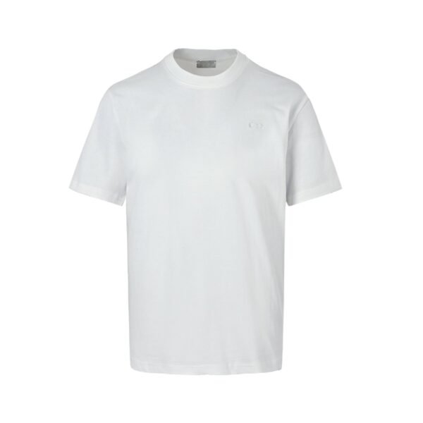 Dior Black Crew Neck Cotton Short Sleeve T-Shirt - Image 5
