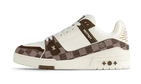 White & Brown Damier - Image 2