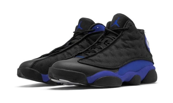⁦حذاء Air Jordan Retro Black Hyper Royal⁩ - الصورة ⁦3⁩