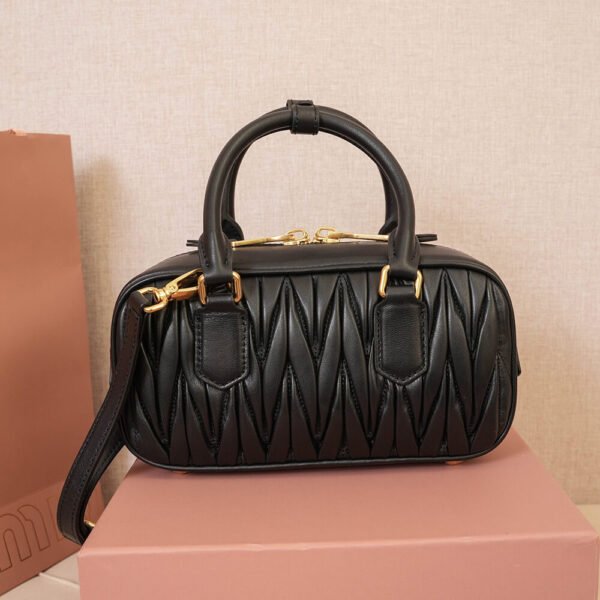 MIUMIU Medium Arcadie matelasse nappa Bag(HIGH-END GRADE) - Image 5