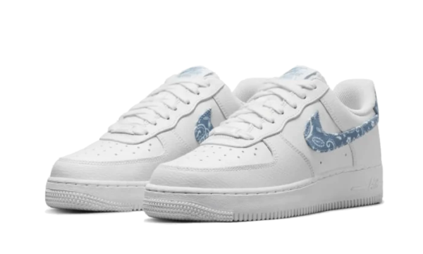 07 Essential White Worn Blue Paisley - Image 3