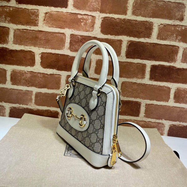 Gucci Horsebit 1955 Mini Top Handle Bag - Image 4