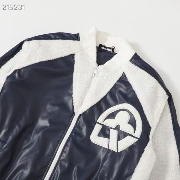 Premium Wool & Leather Jacket - Image 5