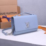 LV Lockme Clutch Purse - Image 4