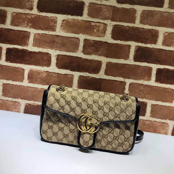 Gucci GG Marmont Small Shoulder Bag - Image 3