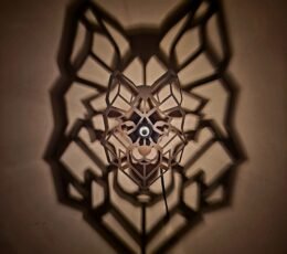 Wolf Lamp