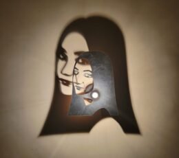 Face Customized Shadow Lamp