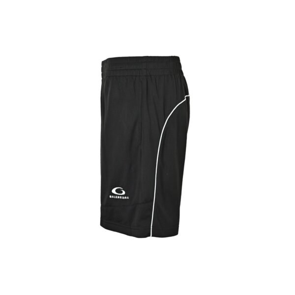 Balenciaga Automobili Lamborghini Print Black Shorts - Image 4