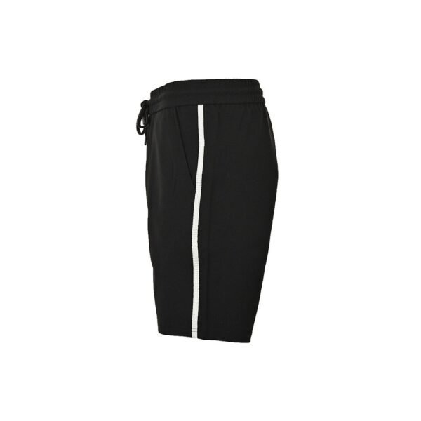 Prada Linea Rossa Black Drawstring Sweat Shorts - Image 4